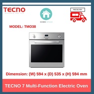 TECNO 7 Multi-Function Electric Oven, TMO 38 (New Door)