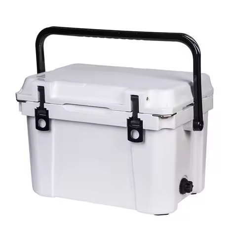 Kuer 25QT PP Camping Ice Chest Cooler Injection Beer Can Cooler Box