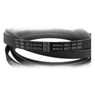 Kia Hyundai Fan Belt 6PK2552 for Kia Hyundai Sonata 7 Yf 12' Optima K5 11'