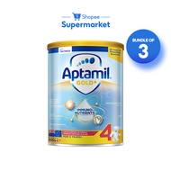 [Bundle of 3] Aptamil Gold+ Junior Stage 4 Growing Up Milk Formula (3x900g)