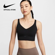 Nike Womens Alate Medium Support Sport Bra - Black
