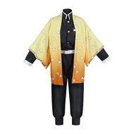cai cai Anime Cosplay，Demon Slayer Cosplay,Nezuko Cosplay Clothing Sets, Tanjiro Cosplay Full Kimono