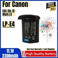 LP-E4 Battery 11.1V 2300mAh Rechargeable Batteries and Charger for Canon EOS-1Ds 1D Mark LV Camera B