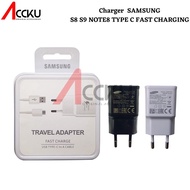 Hots CHARGER SAMSUNG GALAXY S8 S9 A5 2017 CHARGER SAMSUNG TYPE C GALAXY A7 2017 FAST CHARGING ORIGINAL