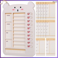 Notepad Chores Board for Kids Daily Planner Blank Weekly  dliyuan