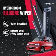 Kamatto Wiper Perodua Kenari (2000-2007) Hydrophobic Silicone Water Repelling Coating