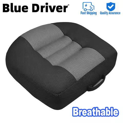 Car Seat Cushion Breathable Booster Seat Portable Cushion PP Cotton Driver's Seat Heightening Cushio