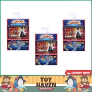 [sgstock] Akedo Ultimate Arcade Warriors Mystery Warrior + Battle Controller Battling Action Figures (3 Pack)