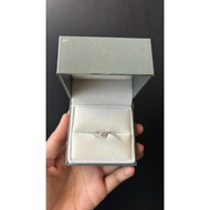 Moissanite silver ring (CSM 36) 1CT