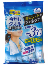小林退熱貼 - 【香港行貨】小林退熱貼 冰爽凍巾5包 (0374)