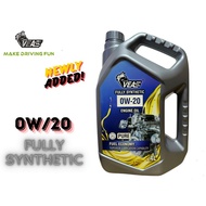 VEAS ENGINE OIL 0W/20 Fully Synthetic 4L