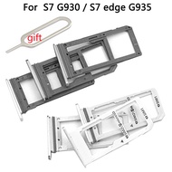 Single/Dual For Samsung Galaxy S7 Edge G935 G935F G935FD G935A Phone Housing New SIM Card Adapter