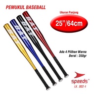 Tongkat Bisball/stik baseball Aluminium aloy Speeds ukuran (25Inch panjang 64CM)LX 002-01