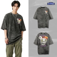 FifthYork T-shirt Vintage Fade Stands Out With The "Skull Bear" Pattern.