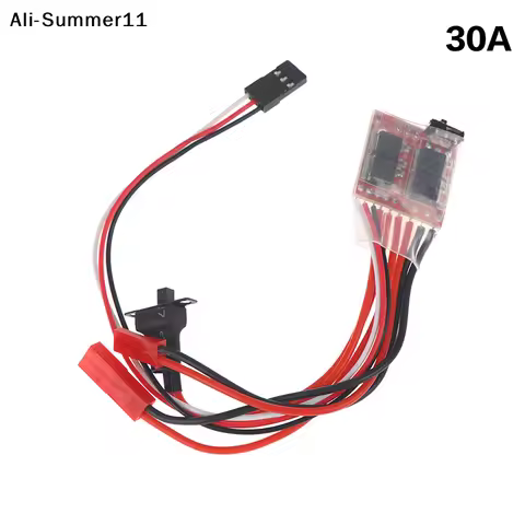 【Gt1】1Pc Micro ESC 10A 15A 20A 30A Brushed ESC RC ESC Electric Speed Controller DIY Mini1/16 1/18 1/