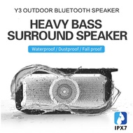 CHUYI Bluetooth 5.0  IPX7 Waterproof Bluetooth Speaker Super Bass TWS Series Stereo4.2 Speaker With Dual Driver Mic