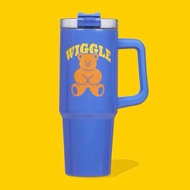 แก้วมาแล้วค่ะ❤️ Wiggle Wiggle Big Size Tumbler แก้วน้ำขนาดใหญ่ มีด้ามจับ เก็บความร้อนและความเย็น ขนา