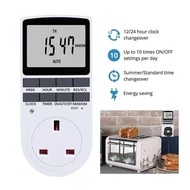 High Quality 12/24 Hours/7 Days Electronic Digital Timer Switch Home Kitchen Timer Outlet Programmab