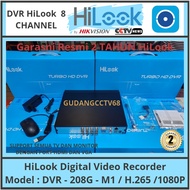 HiLook Digital Video Recorder 8 Channel Support Camera 2mp up to 1080p - DVR Hilook 8 Channel