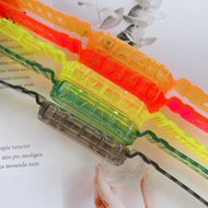 Xiaomi Mi Band 9 8 7 6 5 Strap TPU Transparent Color Soft Fluorescent Color Integrated Jelly Sports 