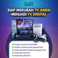 Evinix H-1 STB Set Top Box Receiver H1 DVB-T2/ Ready to Become Digital TV Supports Meecast & Youtube