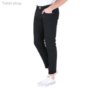 ☇┋DRUM FASHION Slim Fit Jeans - Black