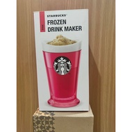 Starbucks SLUSH SHAKE MAKER PNK Snowflake And New Mug
