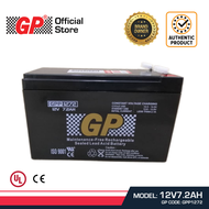 GP Back Up Battery 12V 7.2AH Rechargeable Sealed Lead Acid VRLA Battery