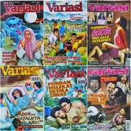 『 PRELOVED 』Majalah VARIASI Tahun 2001-2007 Majalah Kisah Seram Mistik Hantu Mastika Wawancara Peson