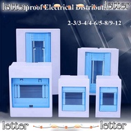 LETTER Waterproof Electric Transparent Cover Outdoor Plastic Boxes Distribution Protection Box 2-3/3