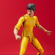 全新 未開 Bandai shf 1/12  李小龍 死亡遊戲 ver. Bruce Lee Game of death yellow track suit version