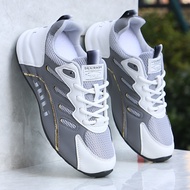 Men Shoes Breathable Mesh Casual Sports Shoes Soft-Soled Dad Shoes A20-1