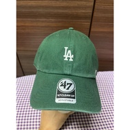 47 Clean Up Evergreen Micro LA Dodgers Baseball Cap Adjustable Strapback
