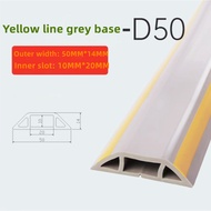Wire shielding rubber stripinsulation wire pressing striprubber wire troughfloor wire storage and an