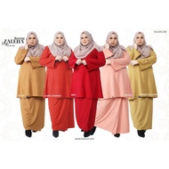 Hasnuri Baju kurung Zaleha Raya Plus size baju kurung plussize