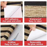 [Tekstur Kayu] Pelekat Hiasan Dinding Corak Kayu Wood Grain Wallpaper Furniture Sticker 木纹墙纸