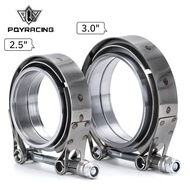 PQY - V Band Exhaust Clamp 2.5 inch 3 inch  63mm 76mm Exhaust Male And Female Flange Vband Clamp V-B