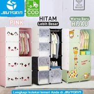 Portable Plastic Box Cupboard with 8 Doors