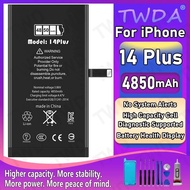 Diagnostic Battery 4850mAh show genuine part no pop up message For iPhone 14 PLUS New High Quanlity 