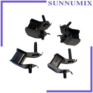 [Sunnimix] 4 Pieces Generator Anti Vibration Foot Rack Spare Part for 2kW-3kW Cushion Pads Direct Fi