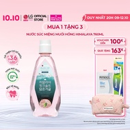 [LG Daily Beauty Official] Nước súc miệng Bamboo Salt Muối Hồng Himalaya Hương Bạc Hà Mát Lạnh 760ml
