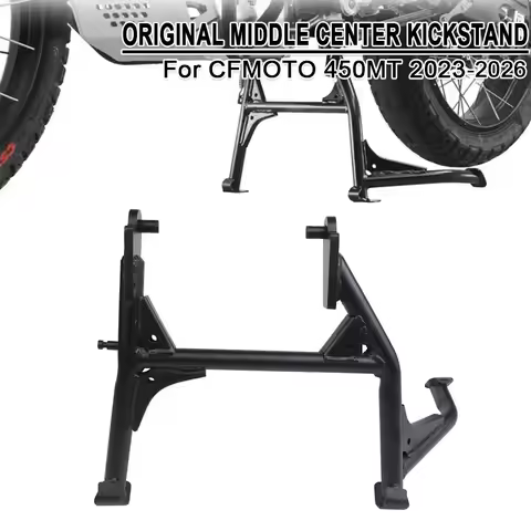 450MT Motorcycle Kickstand Center Parking Stand Middle Kick Support Accessories Fit For CFMOTO 450MT