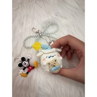 Handmade Cinnamoroll keychain