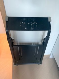 黑色可折疊賽車模擬遊戲椅支架