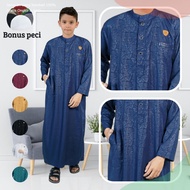 Al-HABIB/GAMIS ANAK EMBOS USIA 5-14 TAHUN PREMIUM/JUBAH ANAK EMBOS /GAMIS PAKISTAN ANAK KAIN EMBOS T