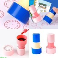 Learning Clock Stamp Telling Time Teaching Clock Stamp for Kids Preschooler
