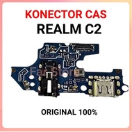 Original Flexible Charger Connector Realme C2 Charging Board + Mic + Hf + Ic ORI
