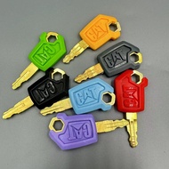7PCS NEW 5P8500 CAT Seven Colors Ignition Start and Door Lock High Quality Key ,For Cat Excavator Do