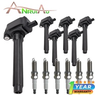 For Chrysler Dodge Jeep Ram 3.6L V6 2011-2017 New Set of 6 Ignition Coils & 6 Iridium Spark Plugs UF