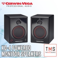 CERWIN VEGA XD4 4" 2 Way Powered Desktop Speakers